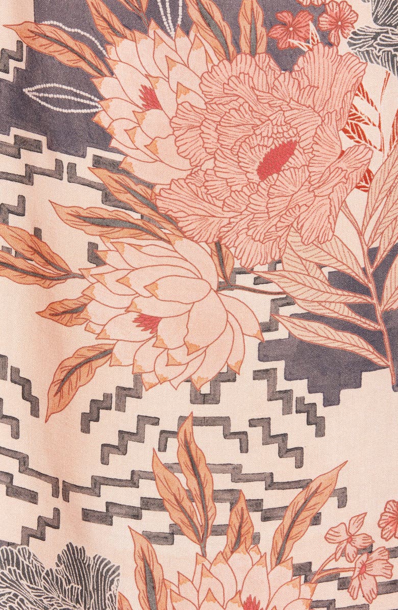 Maternal America Floral Maternity Sundress, Alternate, color, Peony Print