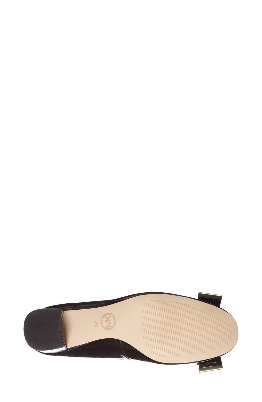 'Kiera' Pump, Alternate, color, BLACK
