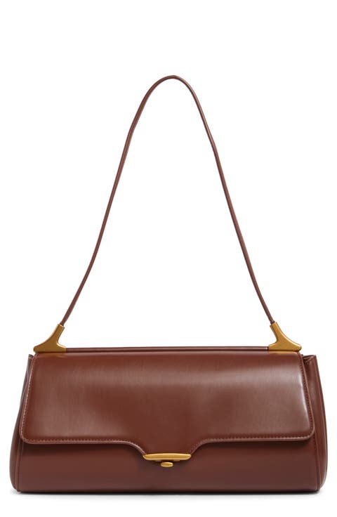 Eloise Faux Leather Shoulder Bag