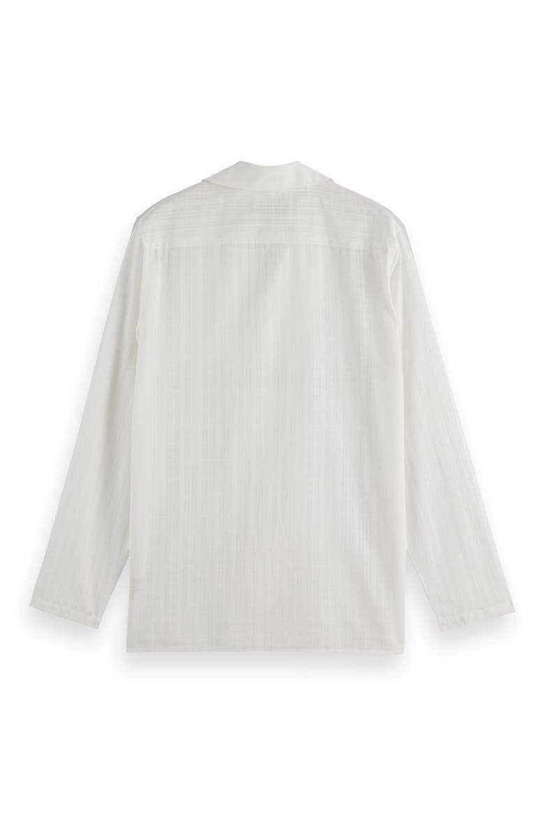 Classic Fit Cotton Voile Button-Up Shirt, Alternate, color, SWAN