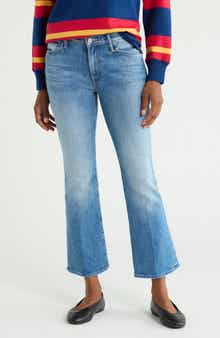 The Outsider Flood High Waist Crop Bootcut Jeans