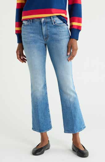The Outsider Flood High Waist Crop Bootcut Jeans