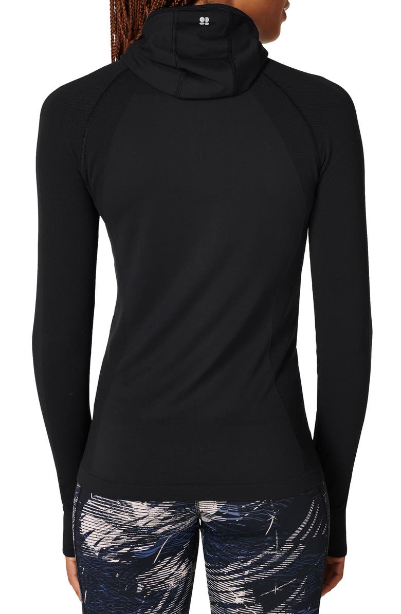 Sweaty Betty Athlete Hooded Long Sleeve Top, Alternate, color,