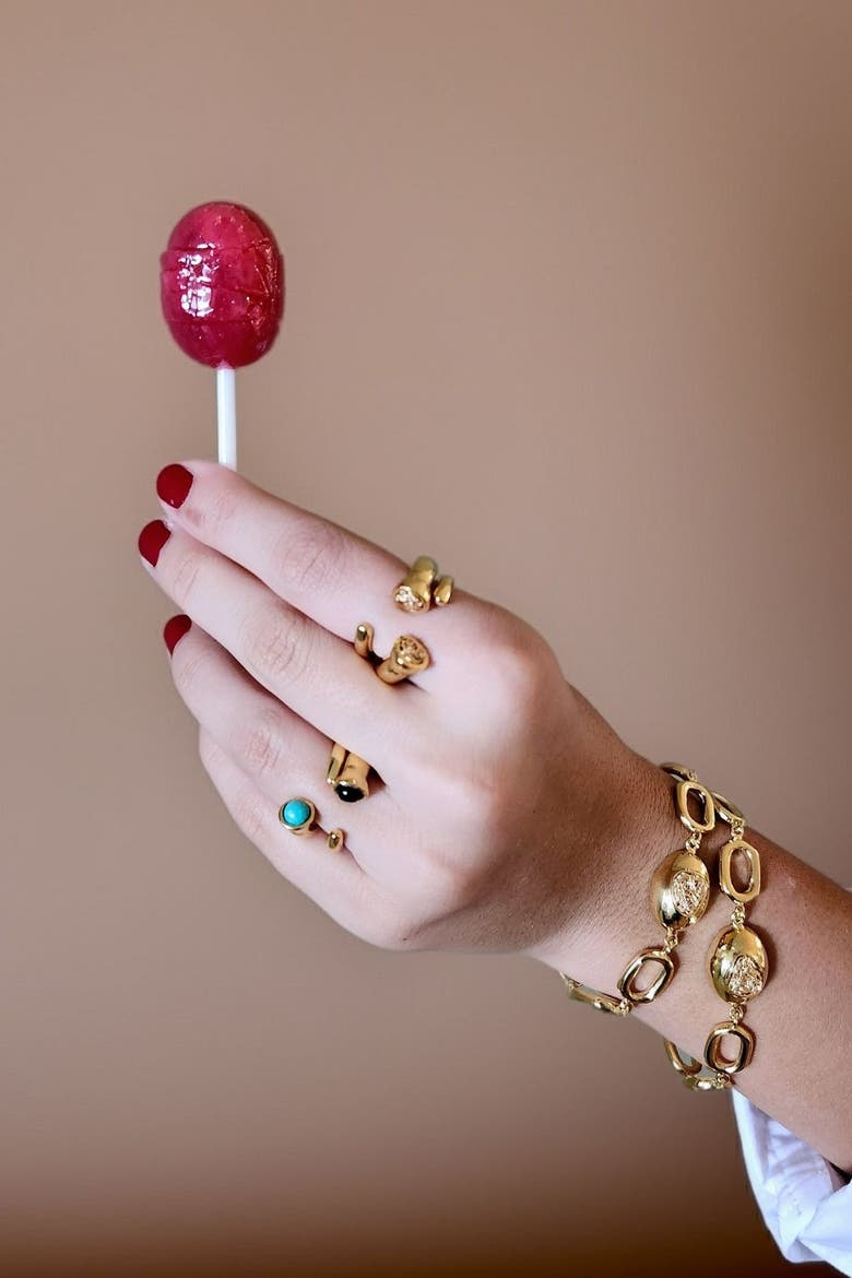 Rise Chain Bracelet, Alternate, color, gold