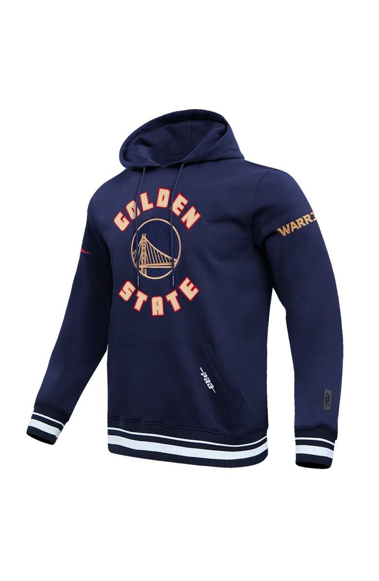 PRO STANDARD Men's Pro Standard Navy Golden State Warriors 2024/25 City Edition Pullover Hoodie, Alternate, color, 