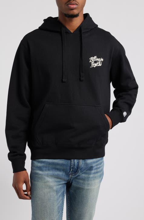 Billonaire boys club top black hoodie Large