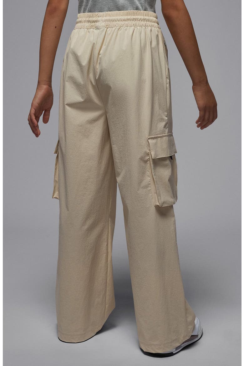 Kids' Wide Leg Drawstring Cargo Pants, Alternate, color, LEGEND LIGHT BROWN