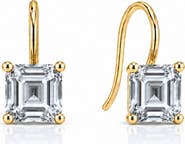 House of Frosted Topaz Pavé Drop Earrings
