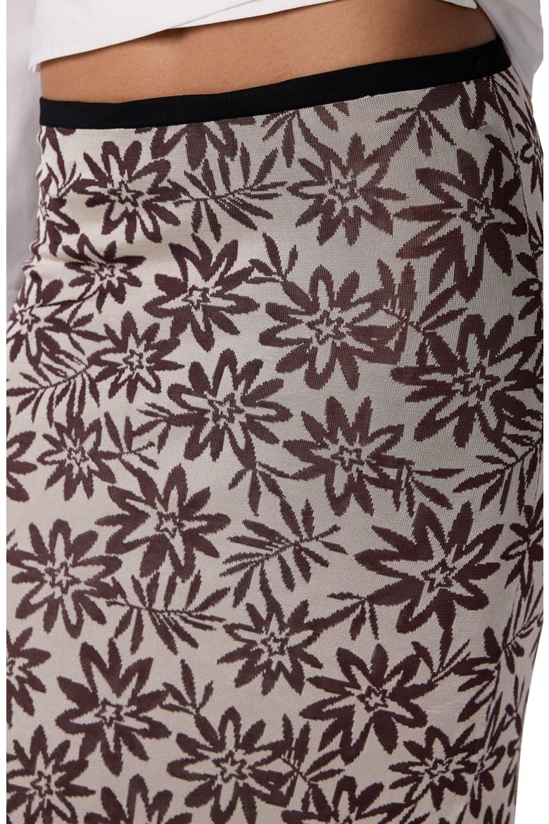Cleo Midi Skirt, Alternate, color, THISTLE BROWN