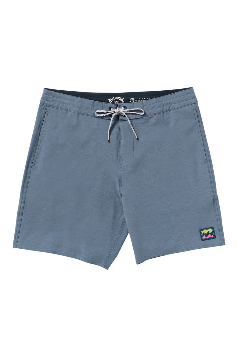 Every Other Day Lo Tide Board Shorts, Alternate, color, BLUE FOG
