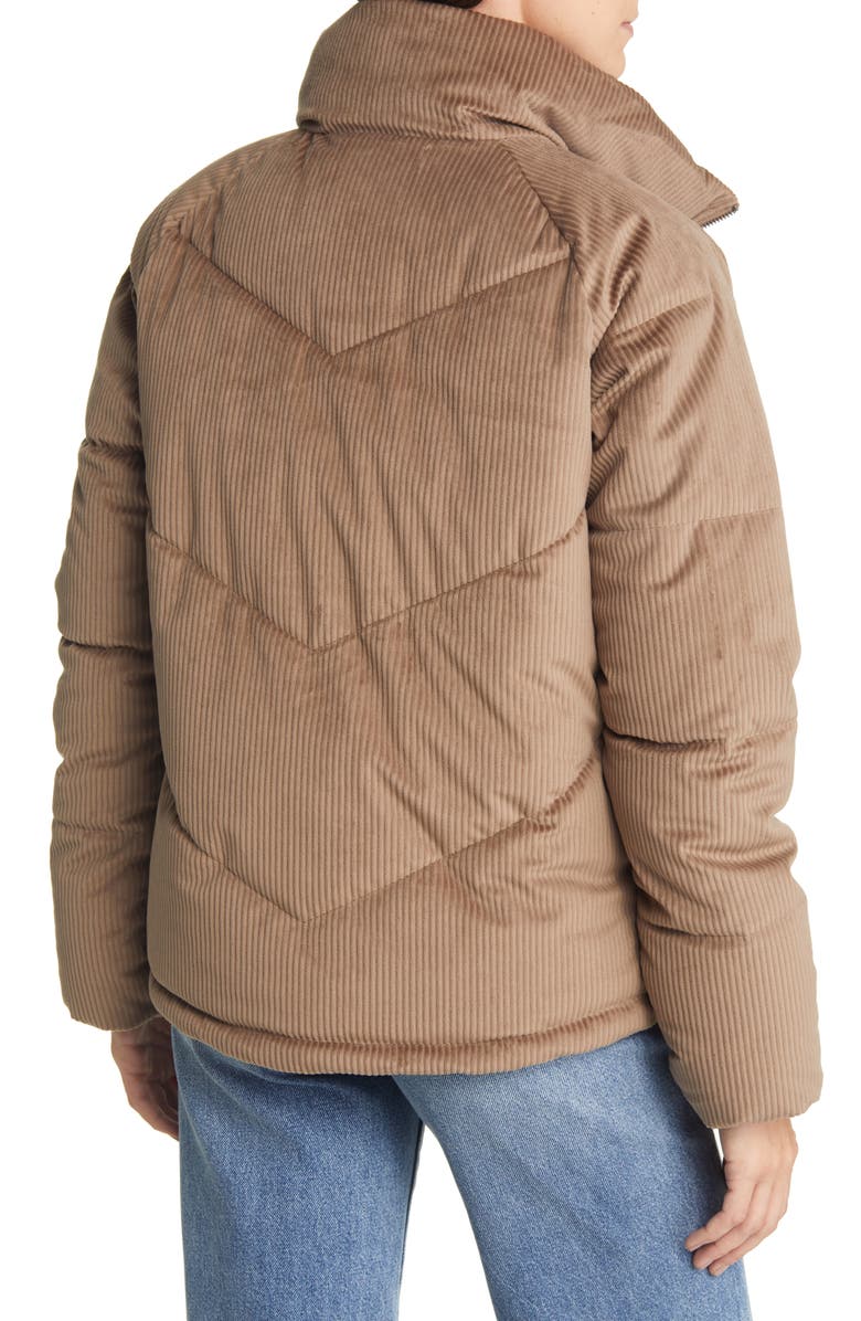VERO MODA Debbie Harlie Corduroy Puffer Jacket, Alternate, color, 