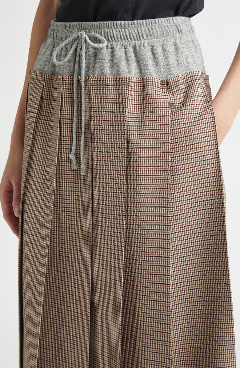 Undercover Drawstring Pleated Skirt, Alternate, color, 