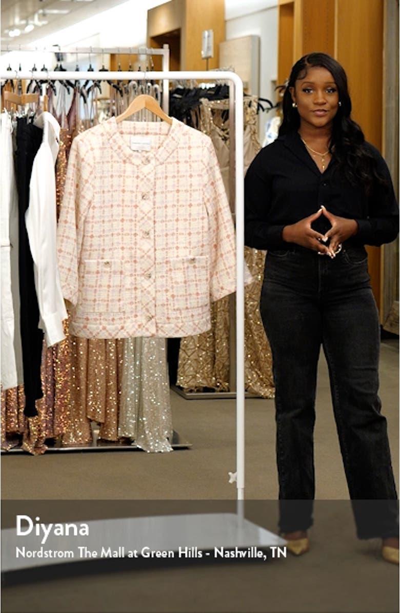 Boxy Tweed Jacket, sales video thumbnail