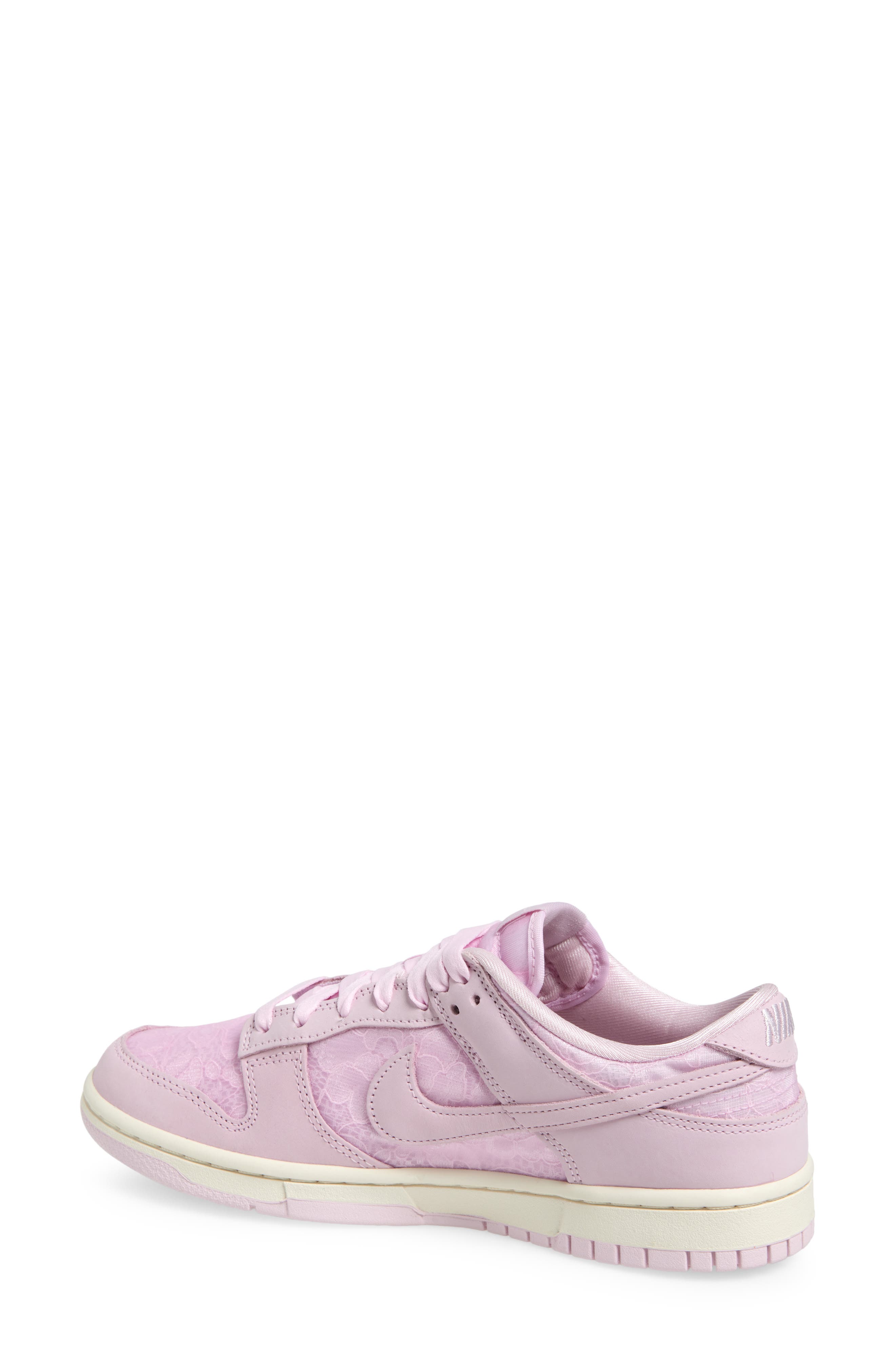 Dunk Low Basketball Sneaker, Alternate, color, REGAL PINK/ PINK/ PEARL