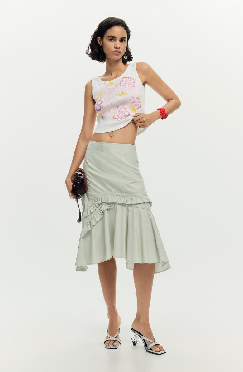 Desigual Graphic Crop Top, Alternate, color,