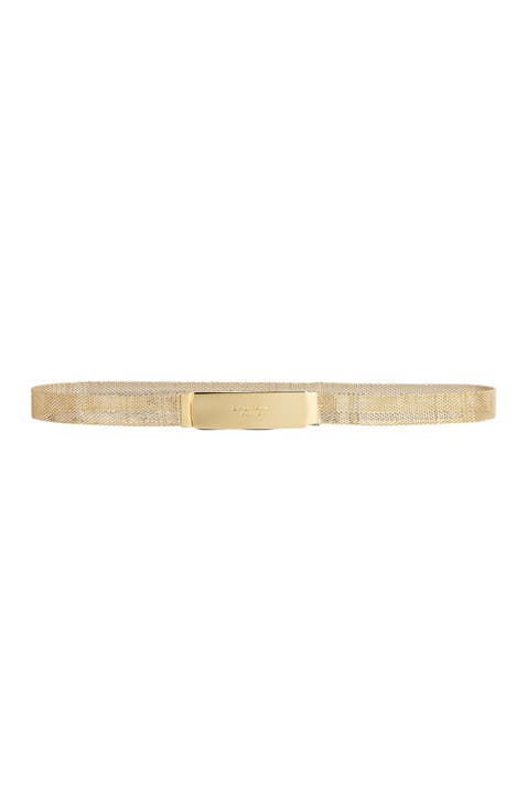 Braided Brass Belt