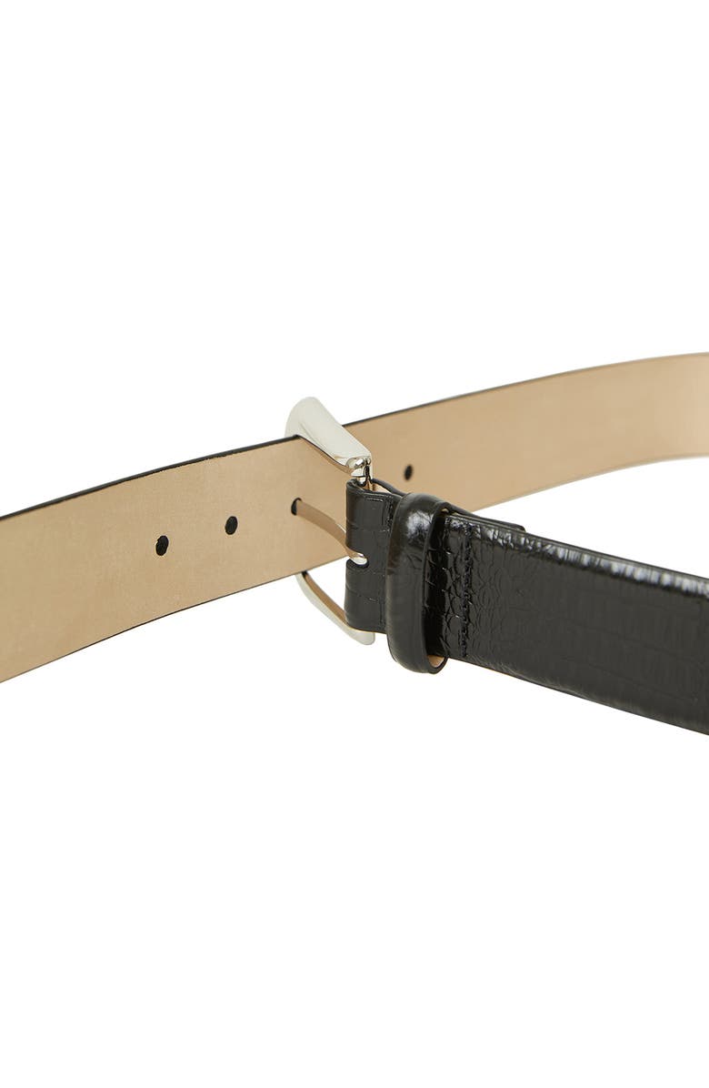 B-Low the Belt Kennedy Croc Embossed Leather Belt, Alternate, color, 