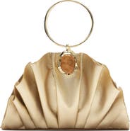 Arezzo Small Ravena Leather Clutch