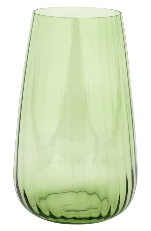 Vietri Francesca Highball Glass In Green