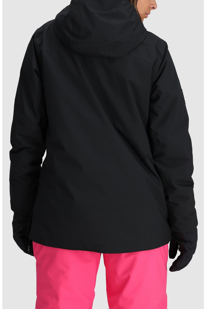 Snowcrew Anorak, Alternate, color, BLACK/SNOW