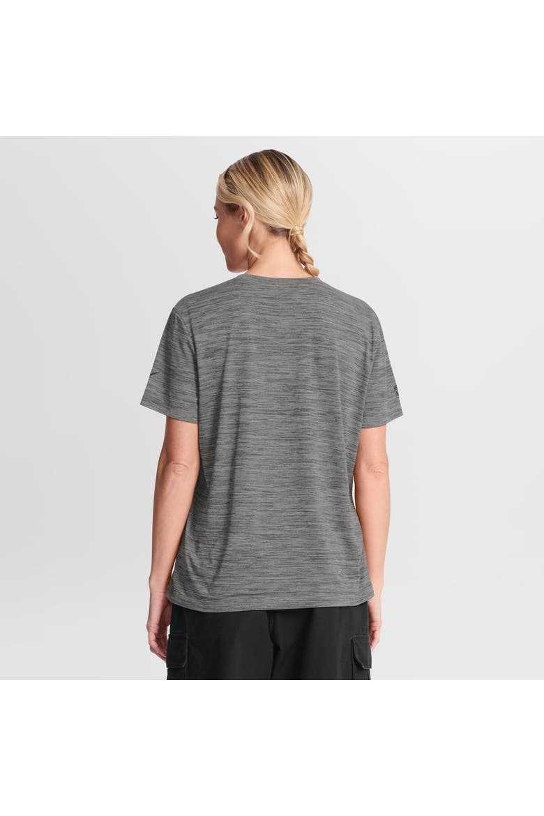 Women's Nike Gray Detroit Lions Sideline Velocity Dri-FIT T-Shirt, Alternate, color, Gray