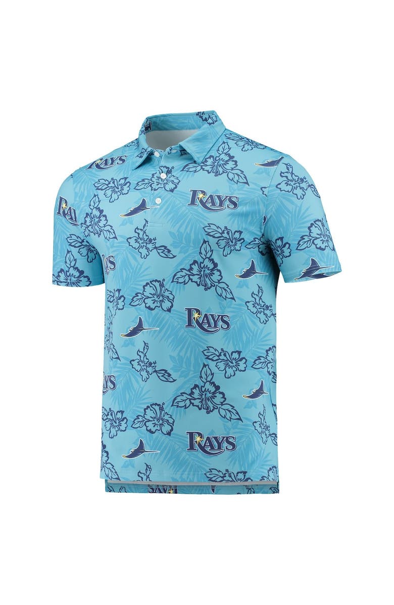 Reyn Spooner Men's Reyn Spooner Light Blue Tampa Bay Rays Performance Polo, Alternate, color, Light Blue
