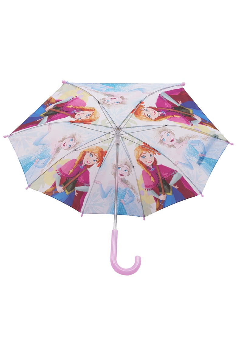Frozen Elsa and Anna Kids Umbrella, Alternate, color, MULTI