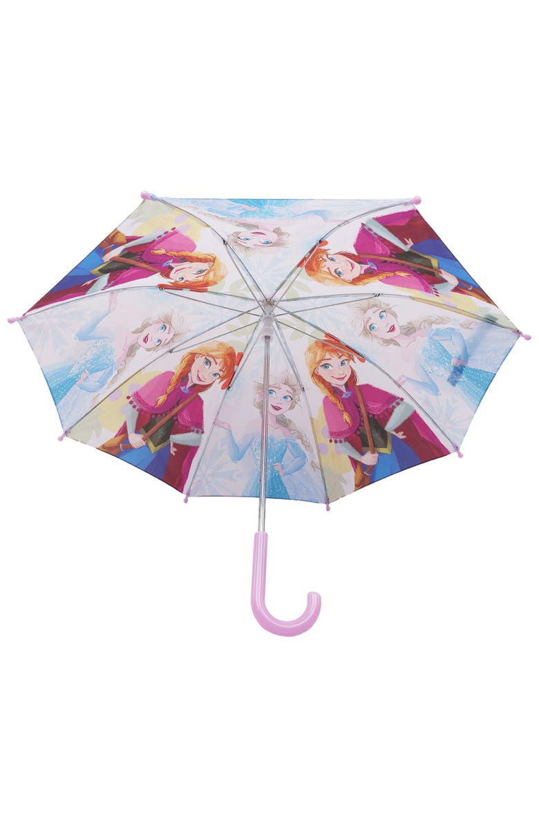 Disney Frozen Elsa and Anna Kids Umbrella, Alternate, color, Multi
