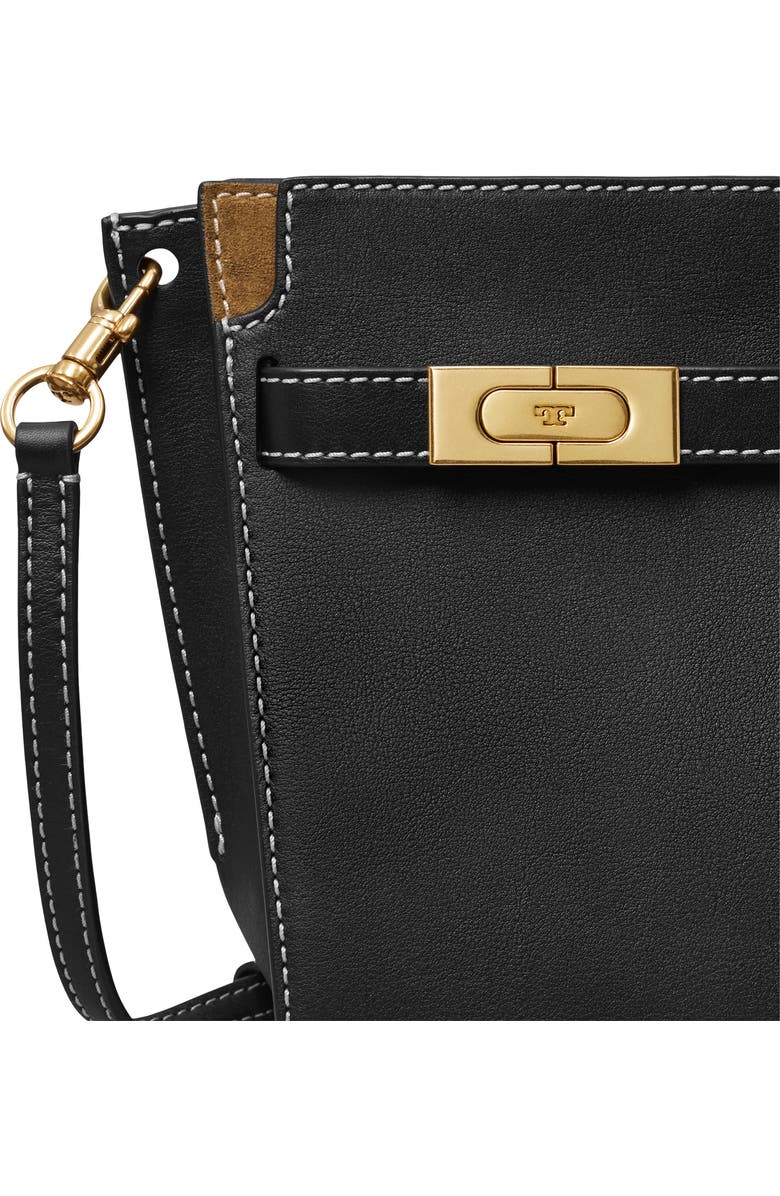 Tory Burch Petite Lee Radziwill Leather Double Bucket Bag, Alternate, color,