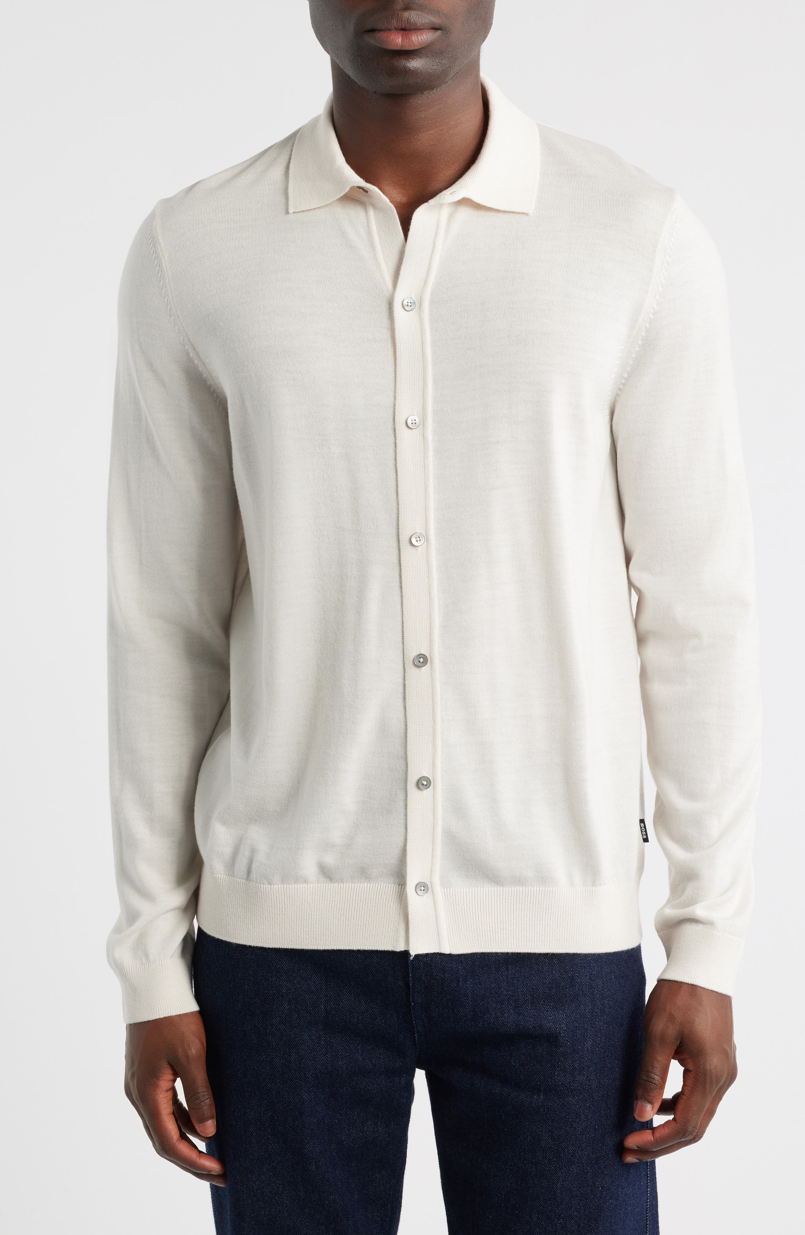 BOSS Helbert Wool Cardigan