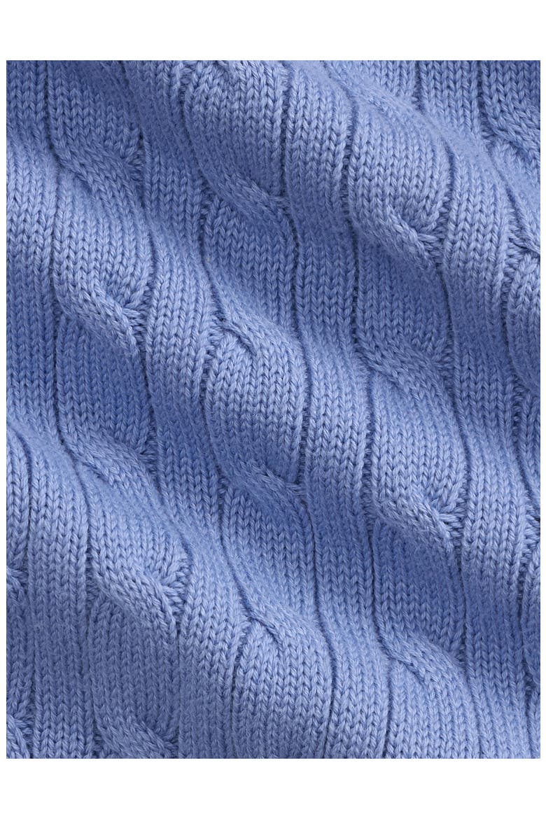 Cable Stitch Sweater, Alternate, color, CAMPUS BLUE