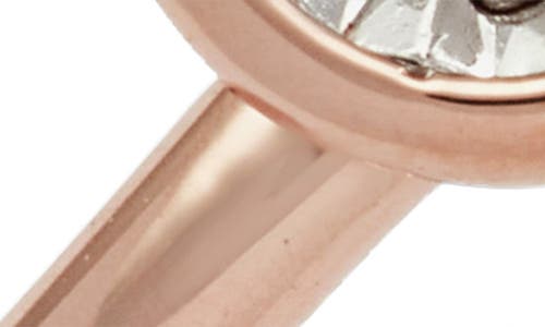 Monica Vinader Essential Diamond Ring In Rp