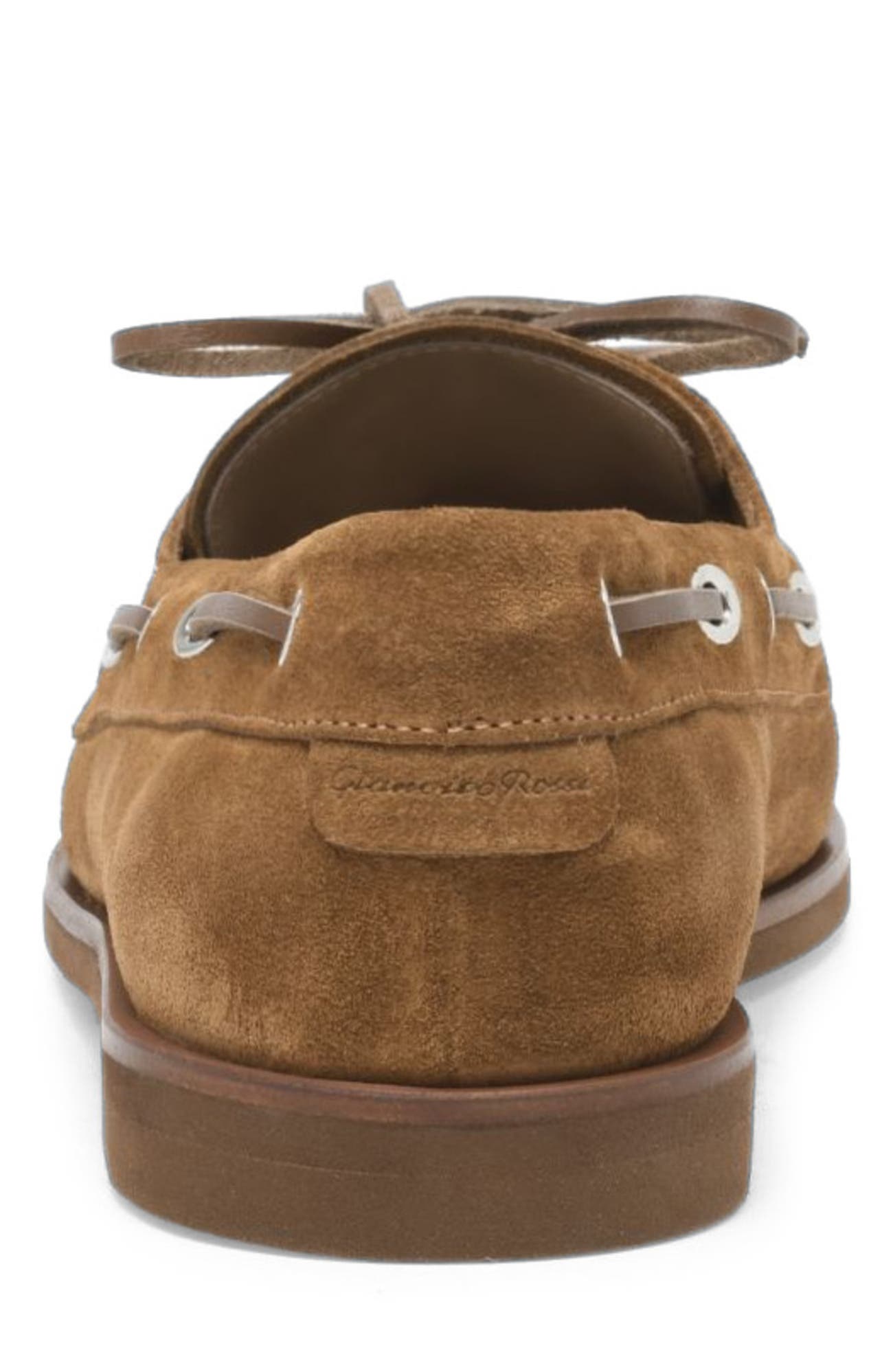 Vandée Mocassin, Alternate, color, Brown Suede Leather