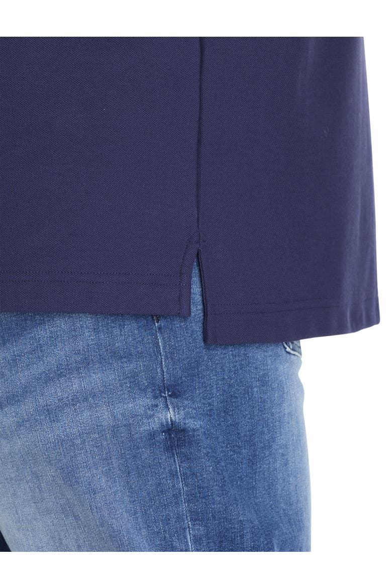 Big & Tall Classic Polo Shirt, Alternate, color, EVENING NAVY BLUE