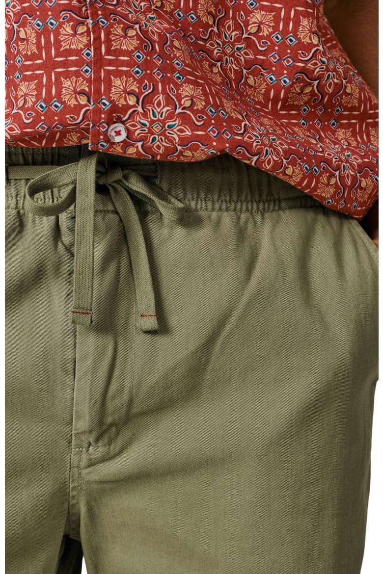 Allanby Cotton Drawstring Rugby Short, Alternate, color, Khaki