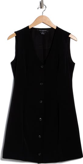 Button Down Sleeveless Dress