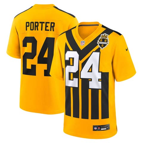 Youth Nike Joey Porter Jr. Gold Pittsburgh Steelers Alternate 1933 Throwback Game Jersey
