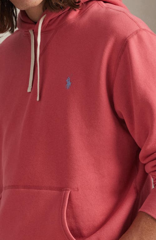 Polo Ralph Lauren The Rl Fleece Hoodie In Red