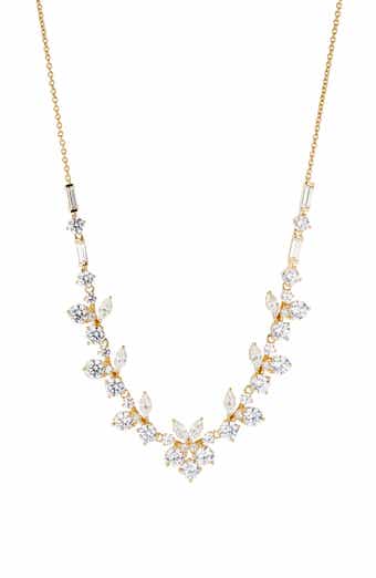 Nadri Chiara Cubic Zirconia Cluster Necklace