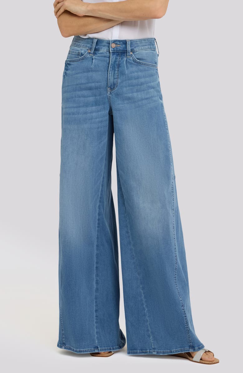NYDJ Nova Cool Embrace<sup>®</sup> Super Wide Leg Jeans, Main, color, Vista Lakes