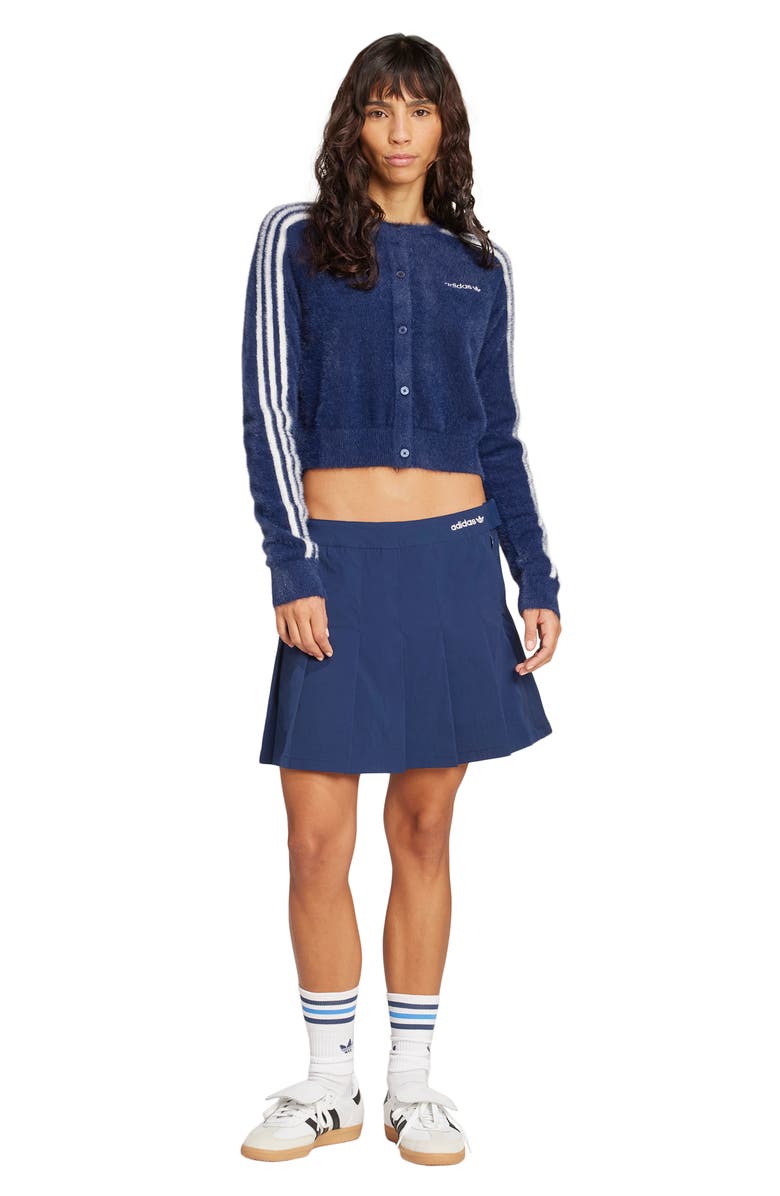 adidas Fluffy Cardigan, Alternate, color, 