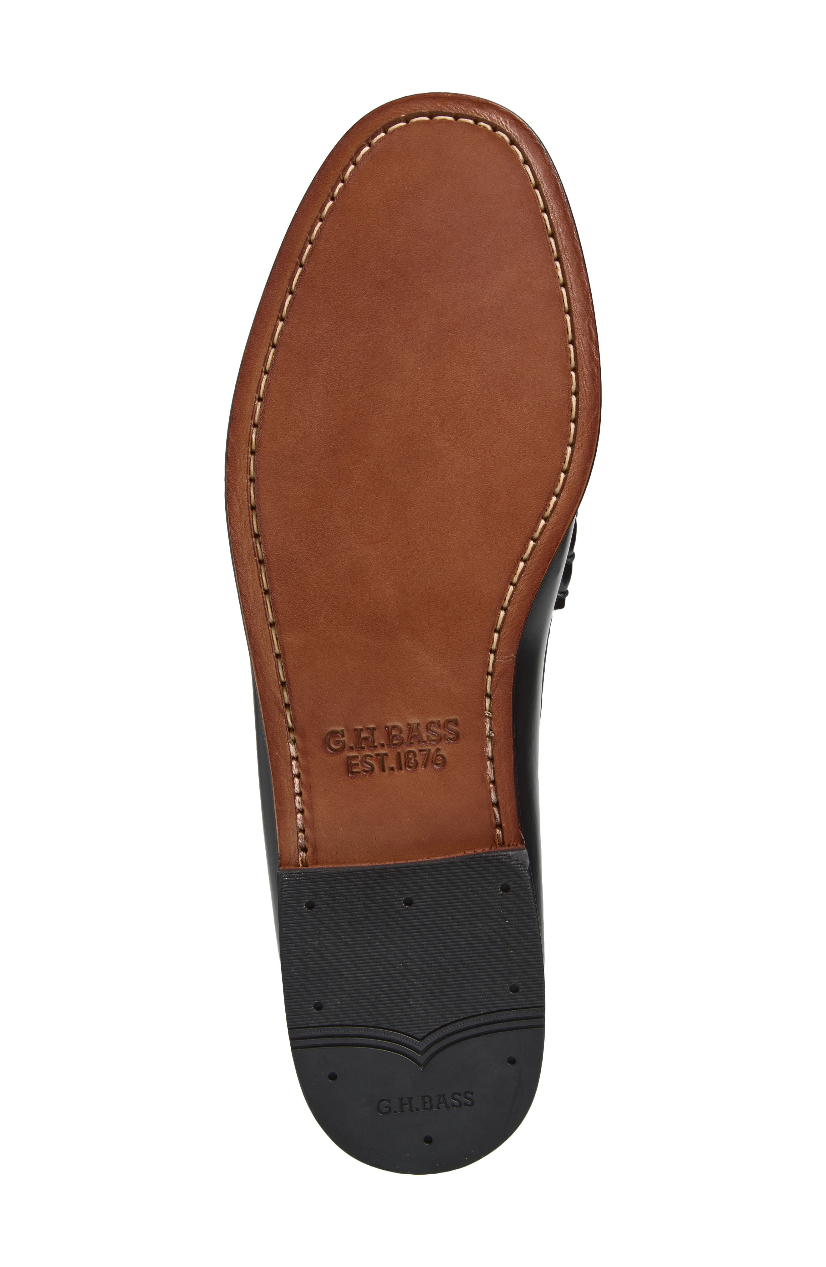 G.H.BASS Larson Weejuns<sup>®</sup> Penny Loafer, Alternate, color, Black