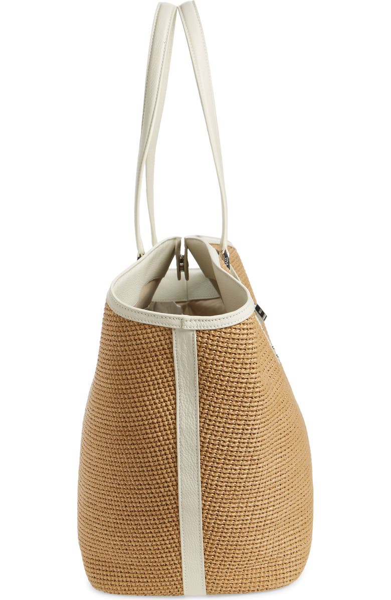 BOSS Ivy Tote, Alternate, color, Open Wht