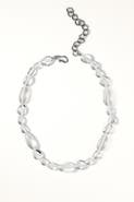 Zynnia Collective See Through Pebble Necklace