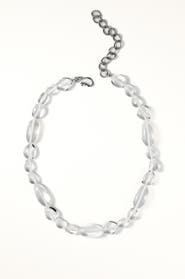 Zynnia Collective See Through Pebble Necklace
