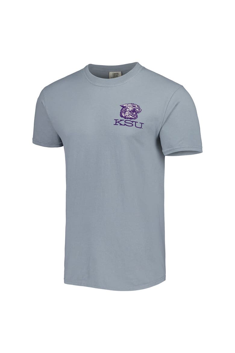 Men's Graphite Kansas State Wildcats Vault State Comfort T-Shirt, Alternate, color, Graphite