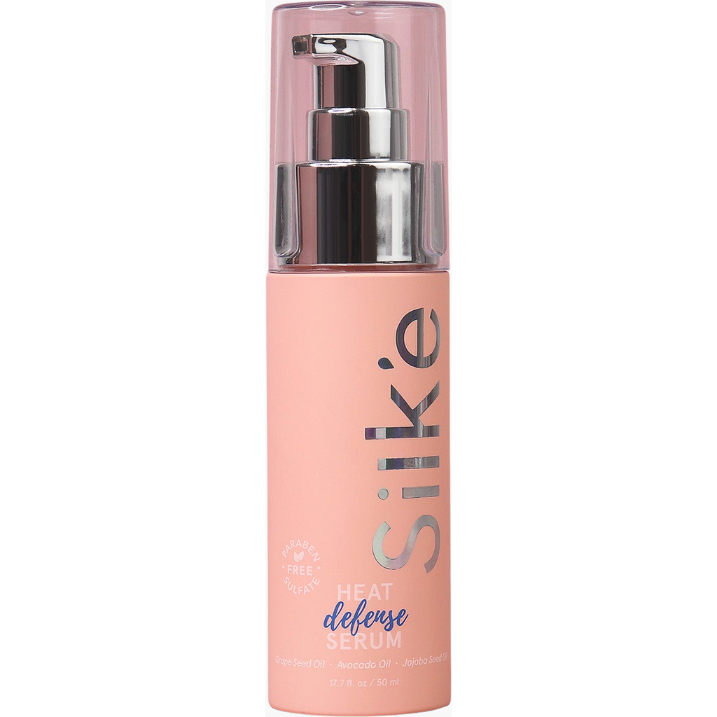 Sleeke Hair Silk'e Heat Defense Hair Serum In Light Peach/blush