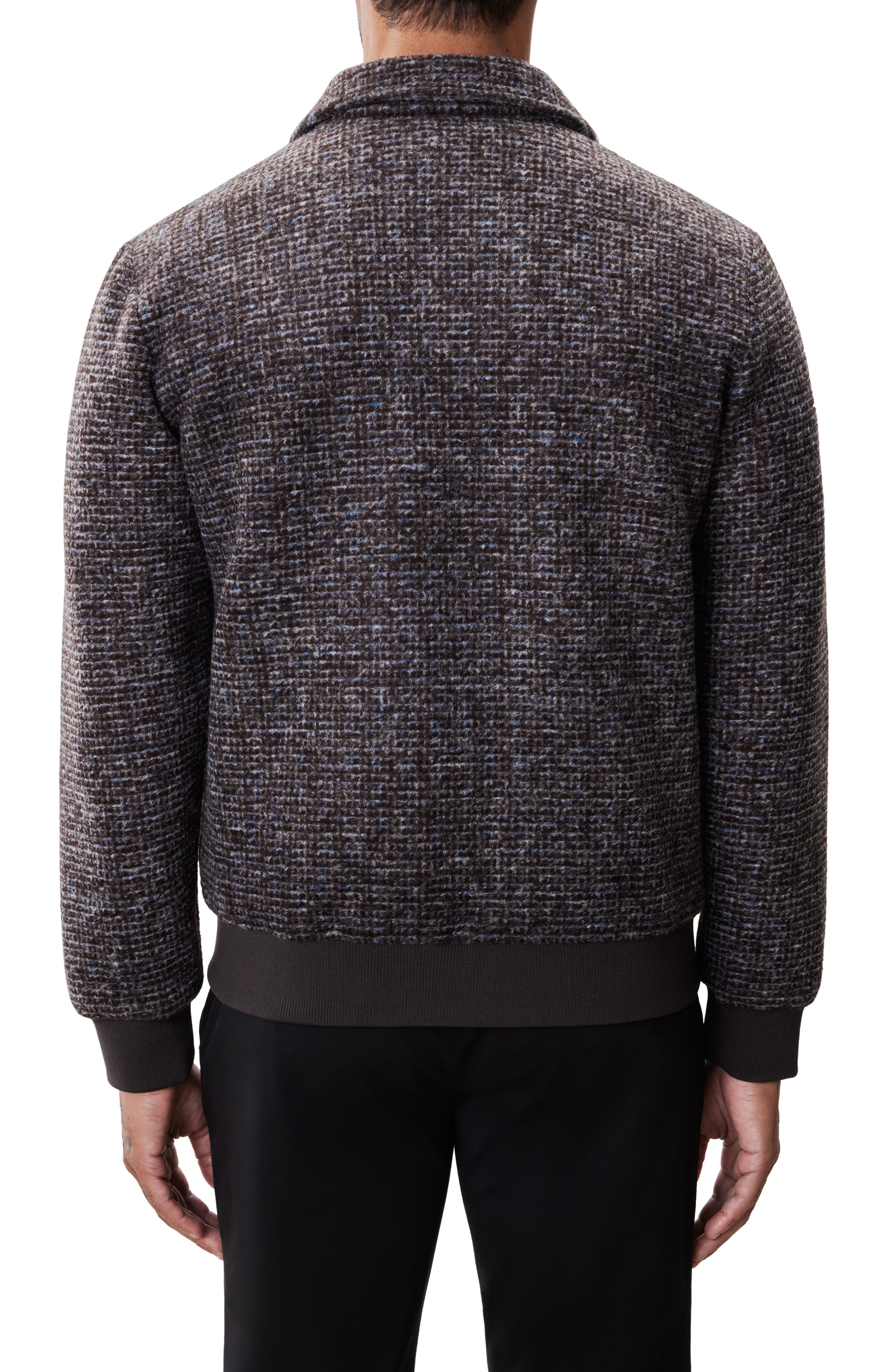 Crue Tweed Bomber Jacket - image 2
