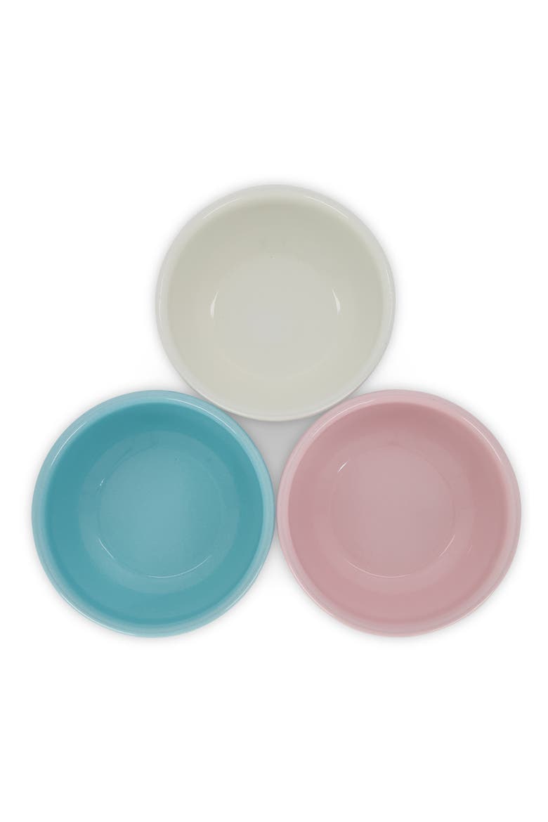 Two Tone Enamel Cereal Bowl - Set of 4, Alternate, color, Royal Blue & Ivory