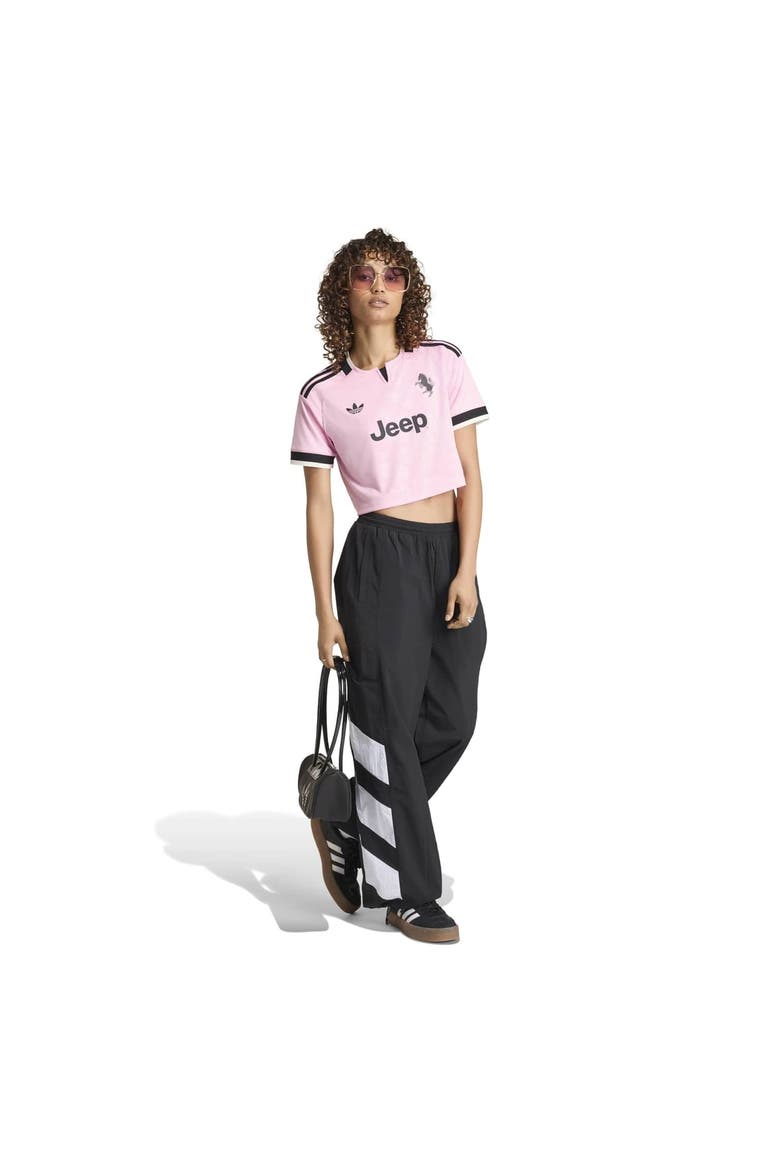 Women's adidas Pink Juventus 2026/27 Away Cropped Replica Jersey, Alternate, color, Pink